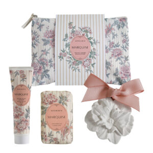 Bolsa de belleza bálsamo para manos, jabón y decoración perfumada - Marquise